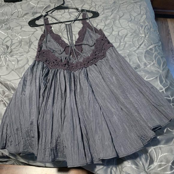 Free People dress size small color gray - Picture 3 of 9